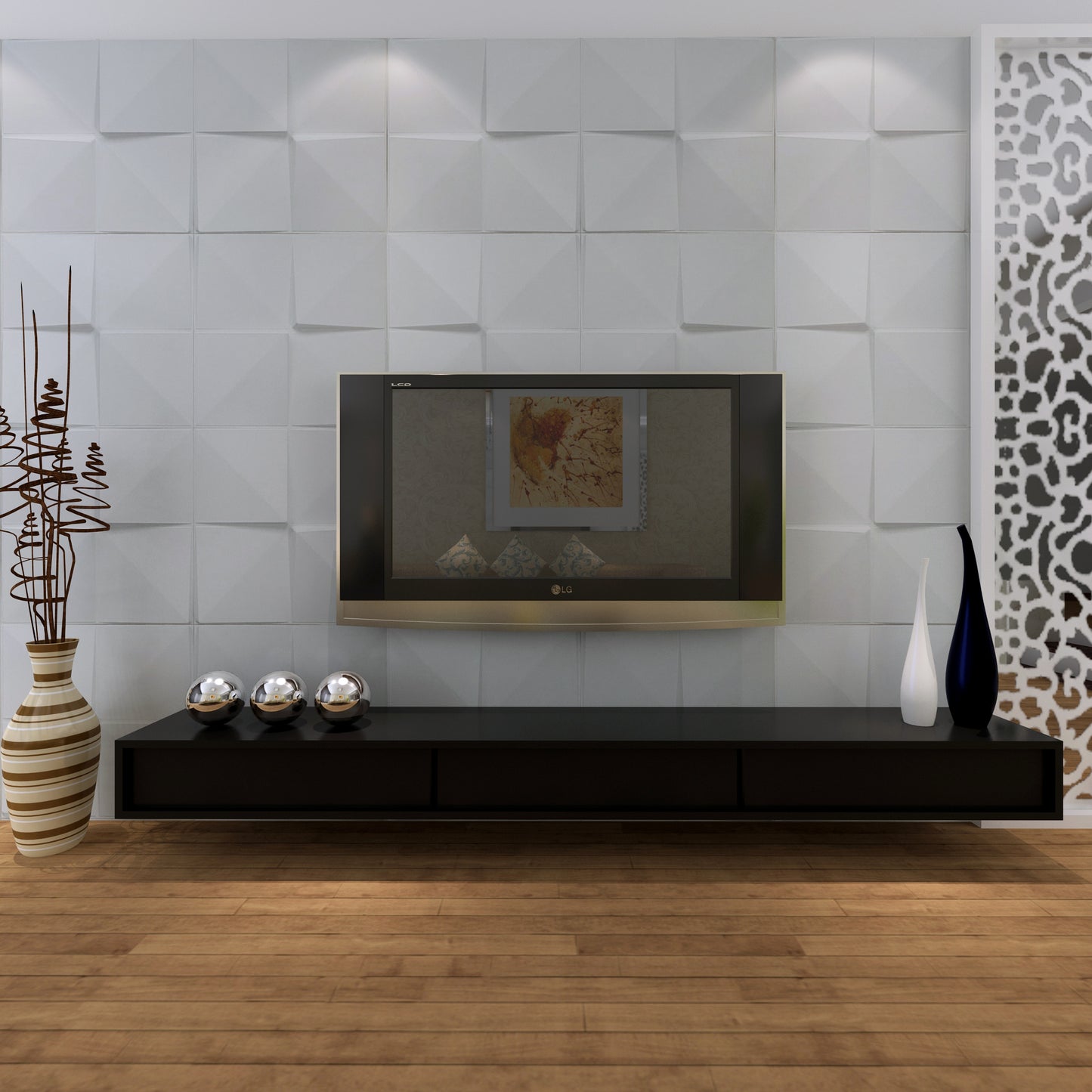 Panel Decorativo PVC para Pared