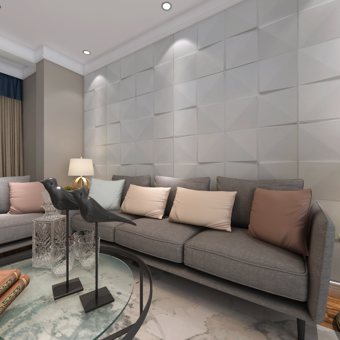 Panel Decorativo PVC para Pared
