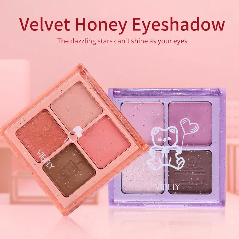Maquillaje para Ojos de 4 colores