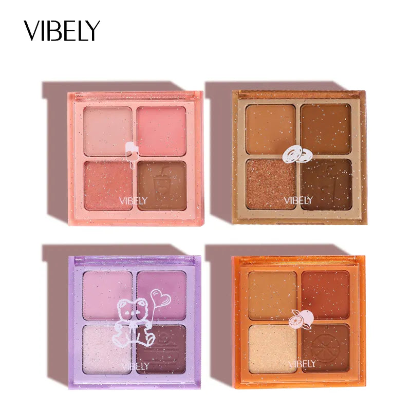 Maquillaje para Ojos de 4 colores