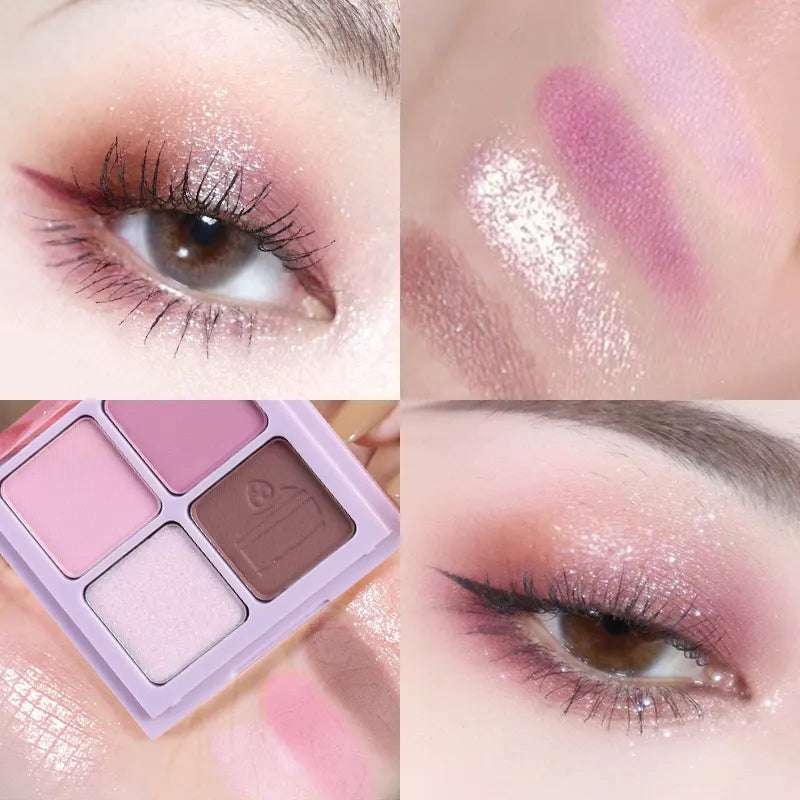 Maquillaje para Ojos de 4 colores