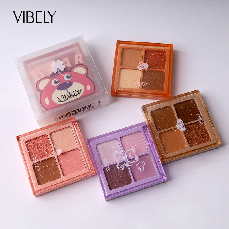 Maquillaje para Ojos de 4 colores