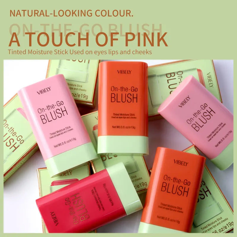 Blush de alto pigmento