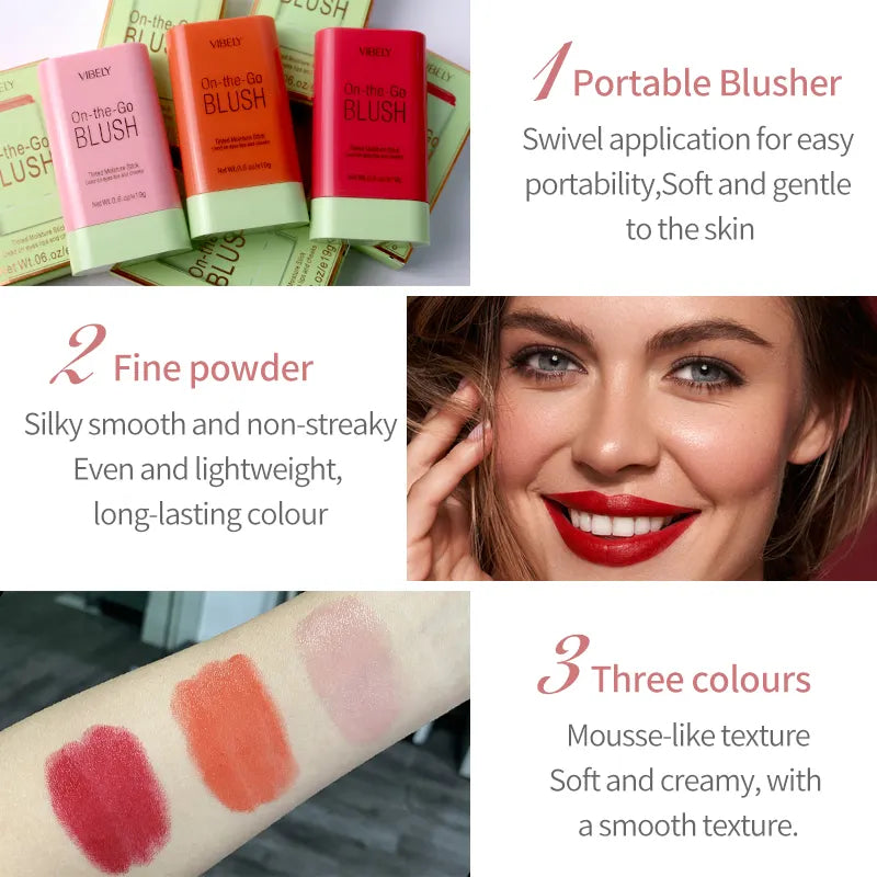 Blush de alto pigmento