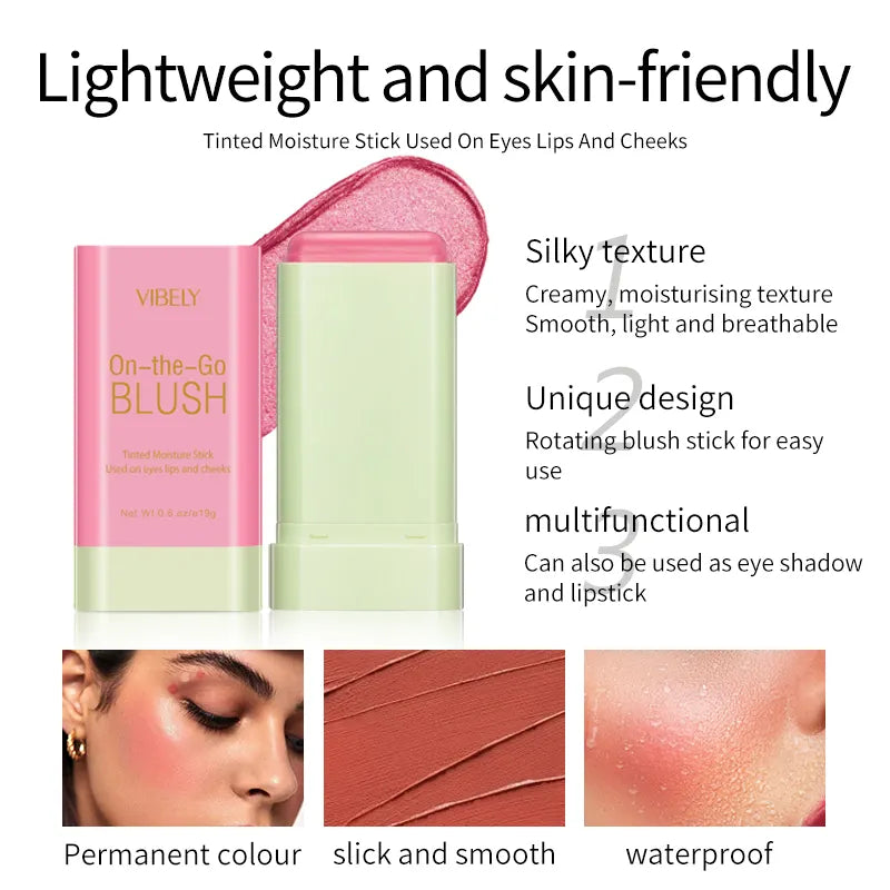 Blush de alto pigmento