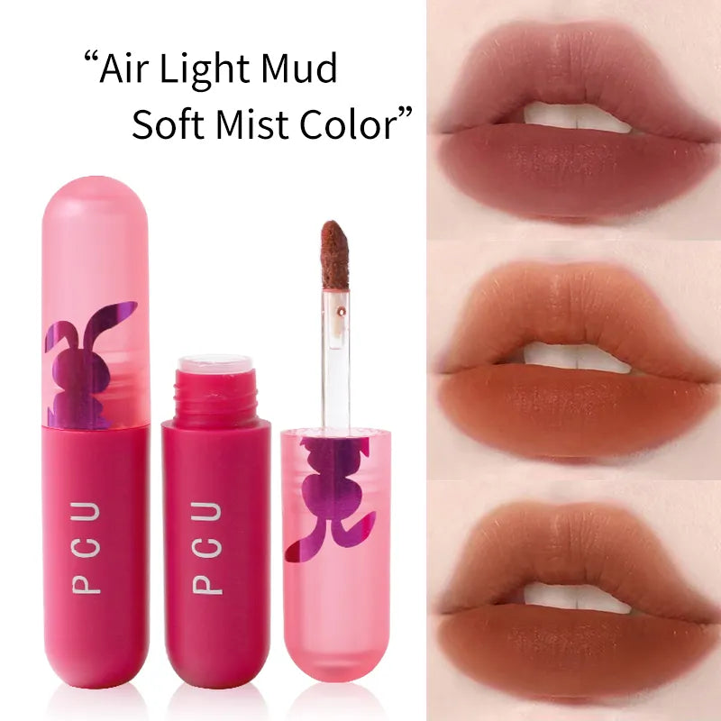 Brillo de labios Mate disponible en 6 colores