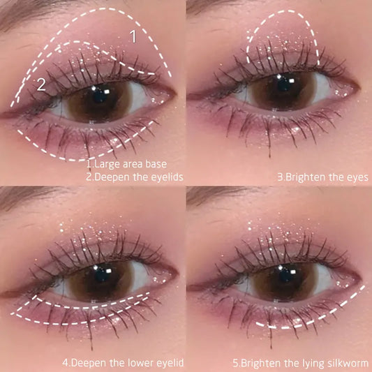 Maquillaje para Ojos de 4 colores