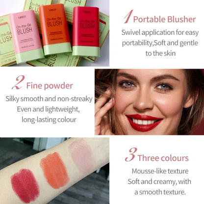 Blush de alto pigmento