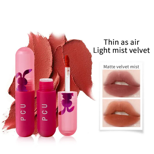 Brillo de labios Mate disponible en 6 colores